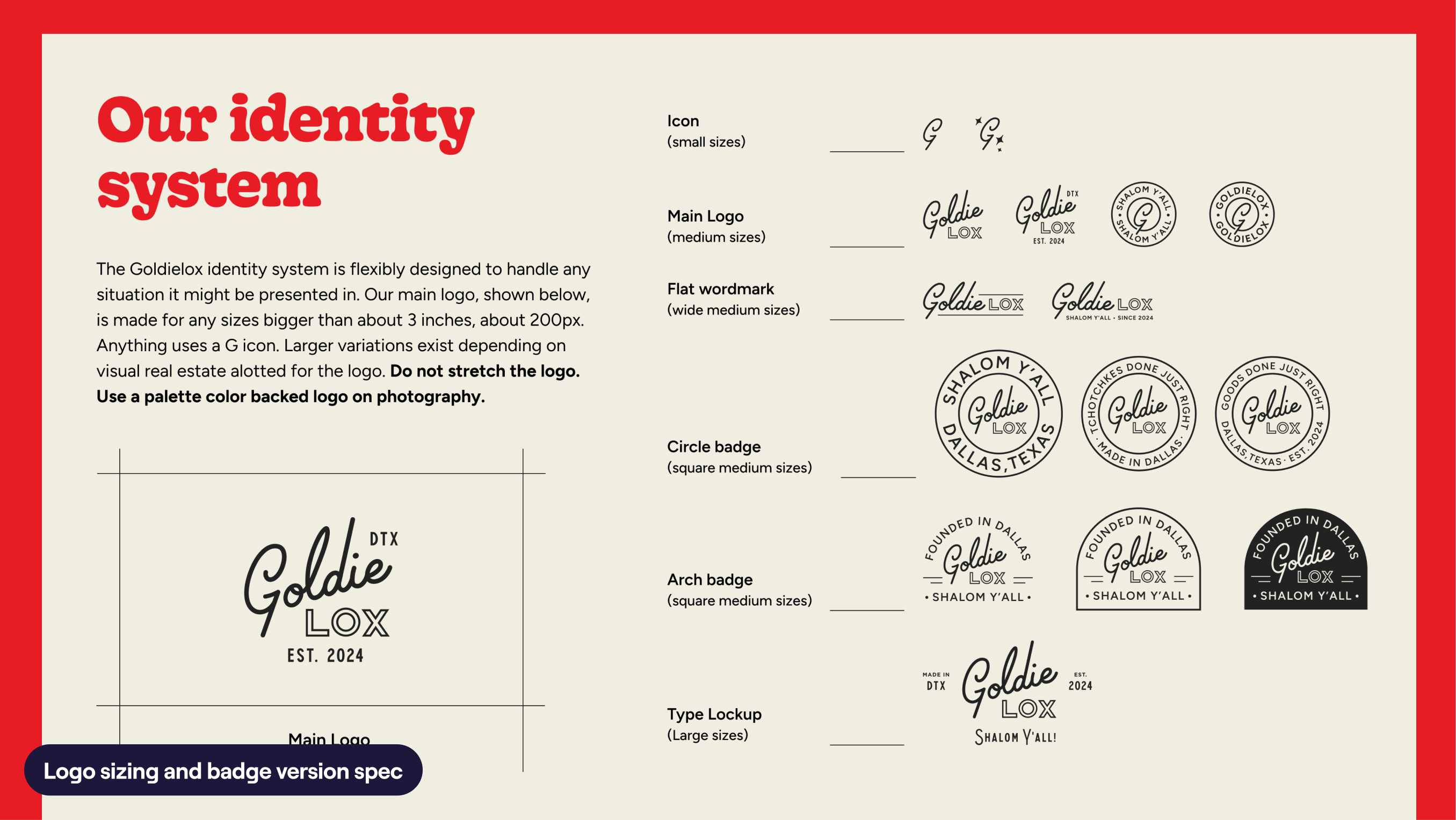Brand designs